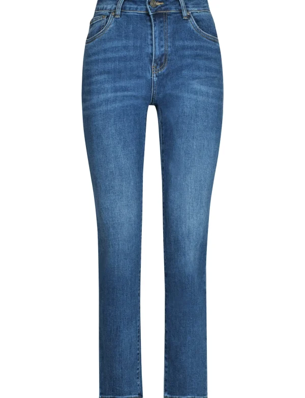 Ana & Lucy | Straight fit jeans H6972 Donkerblauw