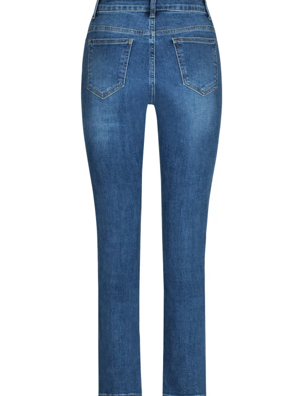 Ana & Lucy | Straight fit jeans H6972 Donkerblauw