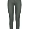 ANALUCY | Leatherlook broek H6826 Groen