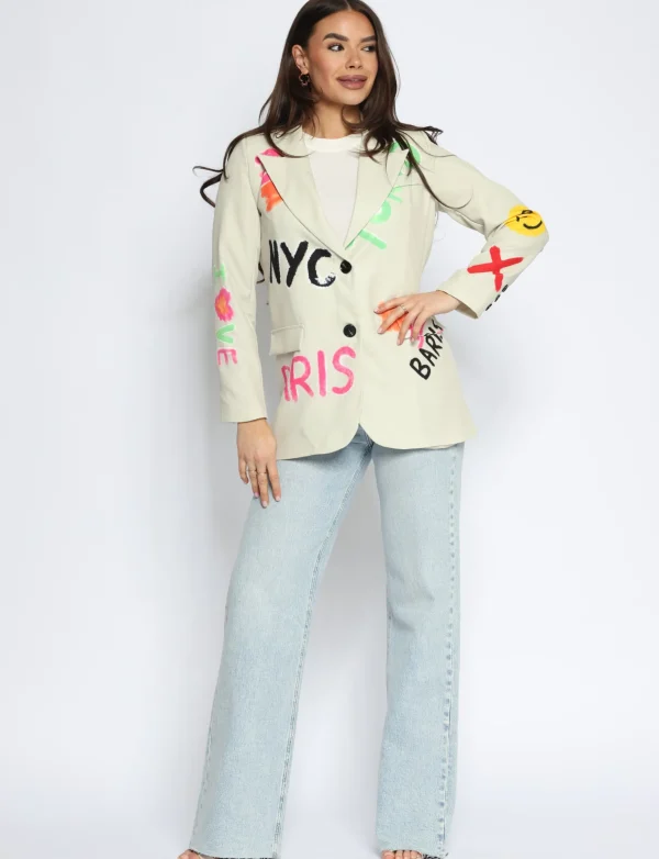 Blazer NYC Beige