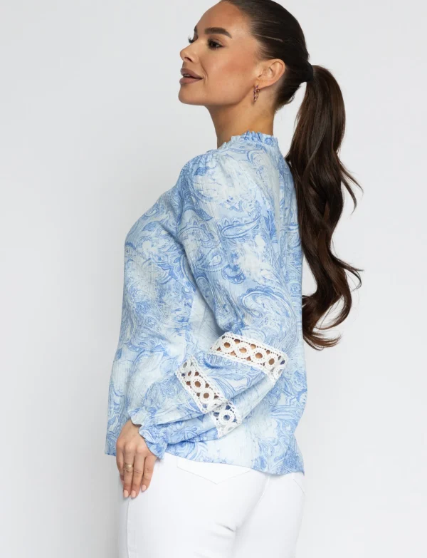 Blouse Benthe Blauw