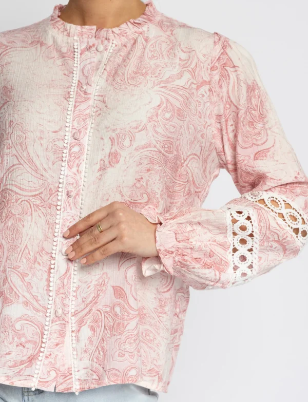 Blouse Benthe Roze