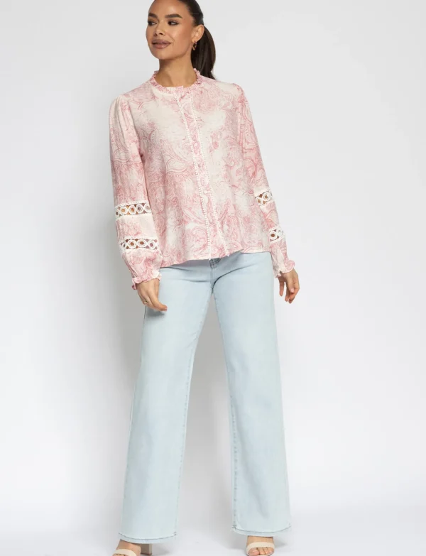 Blouse Benthe Roze