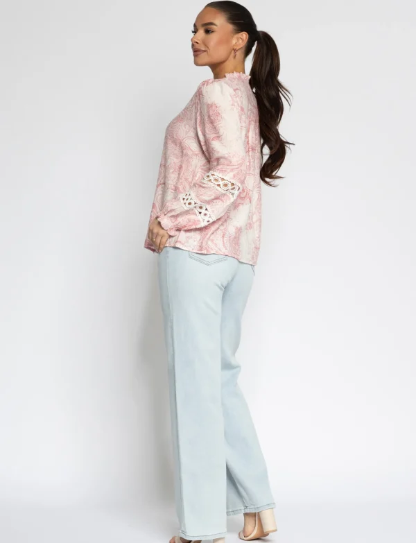 Blouse Benthe Roze