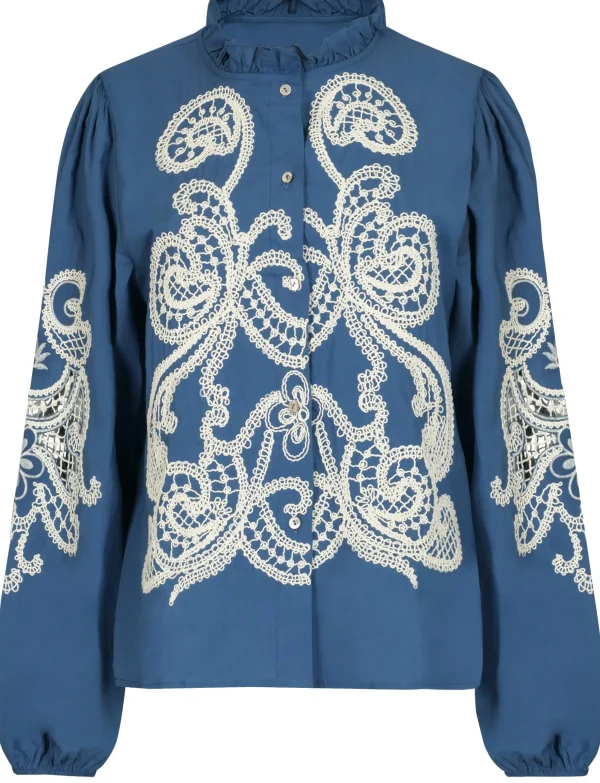 Blouse Dane Donkerblauw