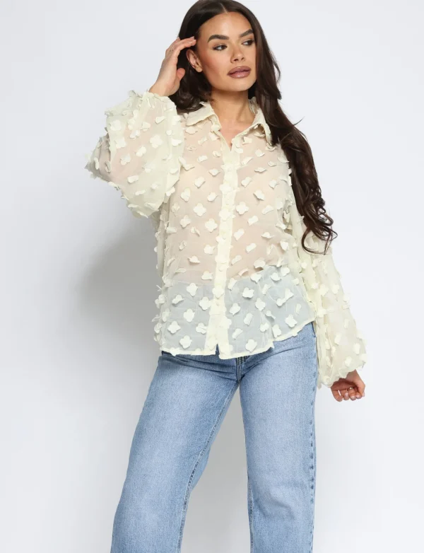 Blouse Feliciaa Roomwit