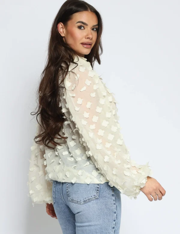 Blouse Feliciaa Roomwit