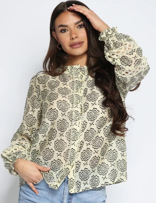 Blouse Iloney Beige