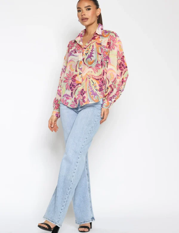 Blouse Jilley Roze