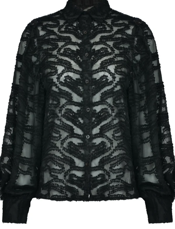 Blouse Leone Zwart
