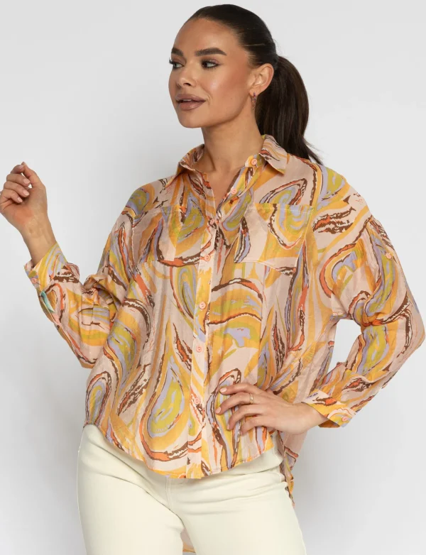 Blouse Mandey Geel