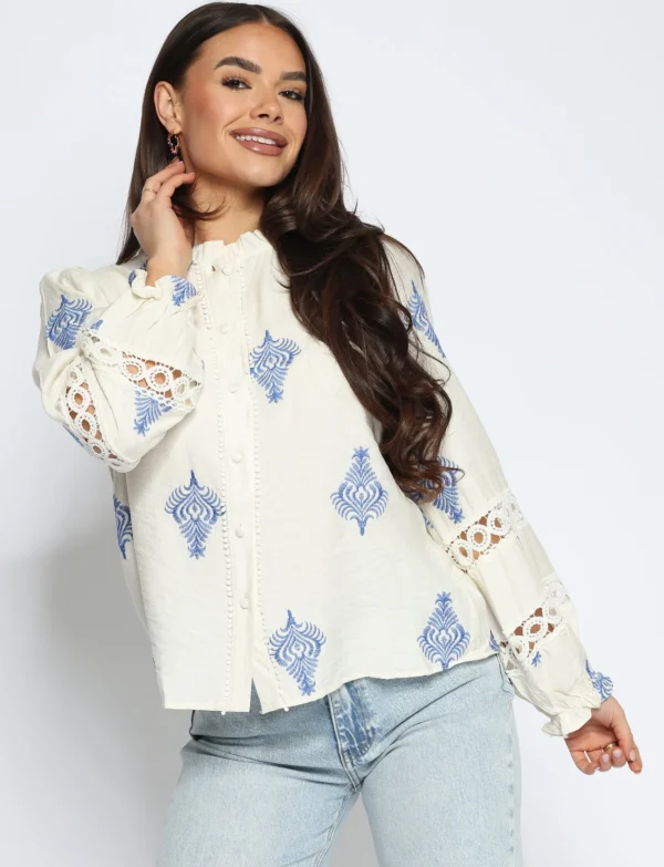 Blouse Melley Beige