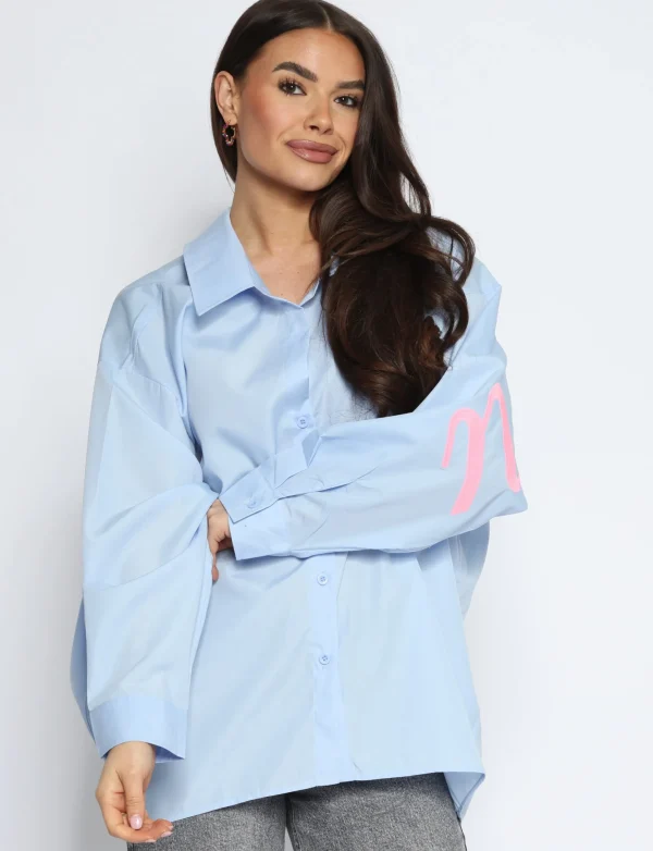 Blouse Milla Blauw