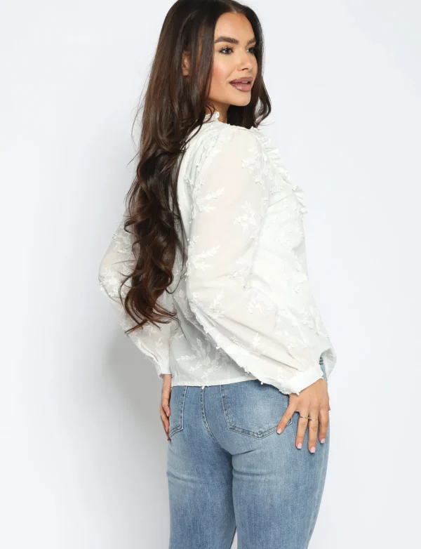 Blouse Nena-Leya Wit