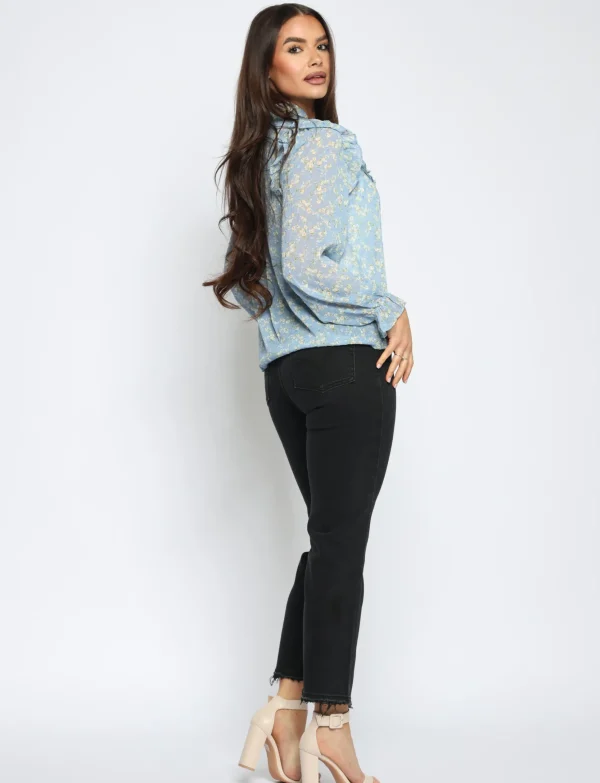 Blouse Neveya Blauw