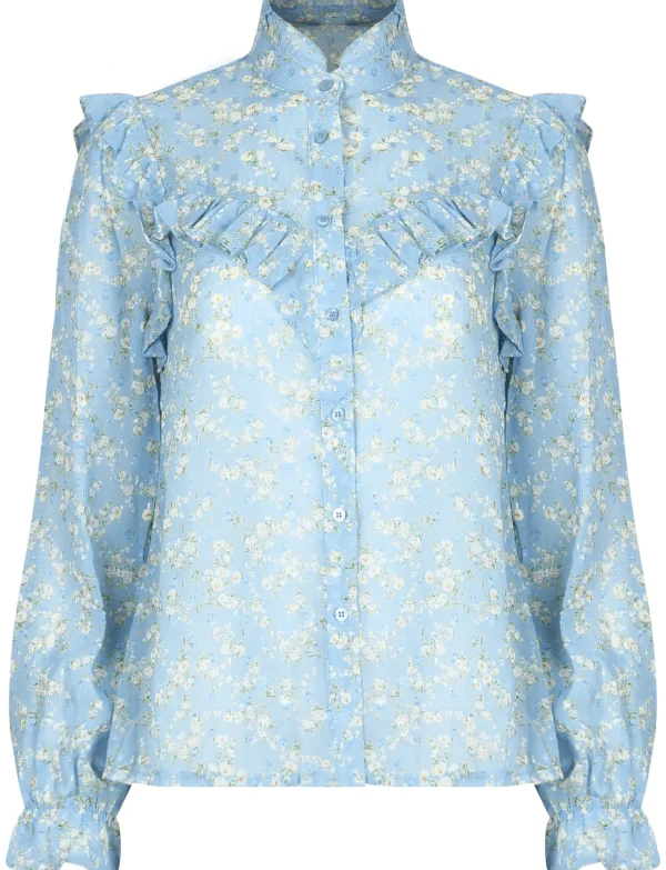 Blouse Neveya Blauw