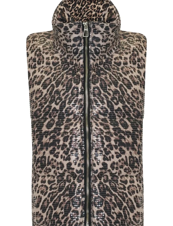 Bodywarmer Kaylee Panter Bruin