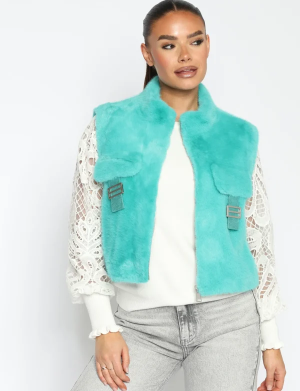 Bontgilet Riley Petrol