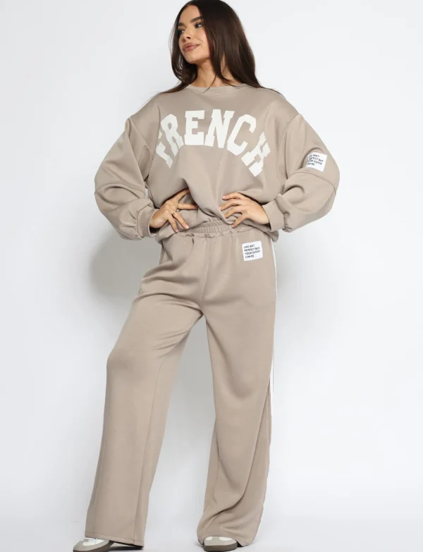 Broek French Taupe