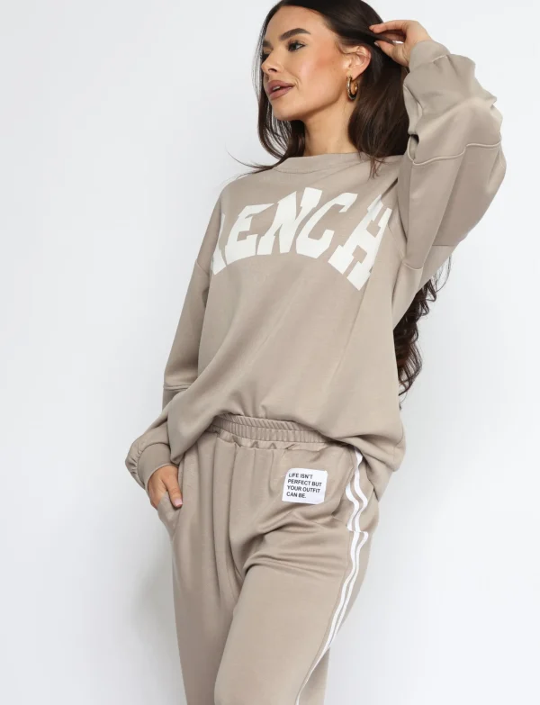 Broek French Taupe