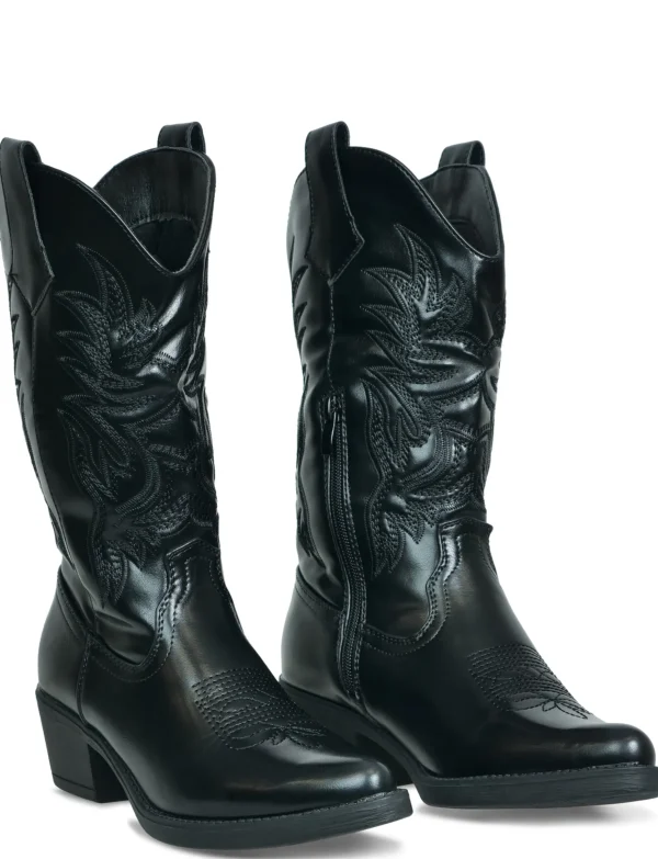 Cowboy Boot Elin Zwart
