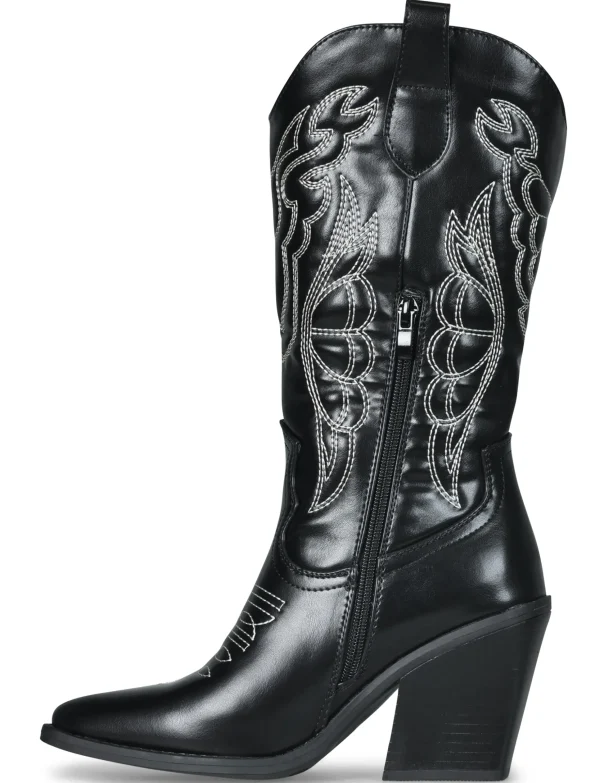 Cowboy Boot Gaby Zwart