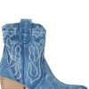 Cowboy boot Jeans Bella Donkerblauw