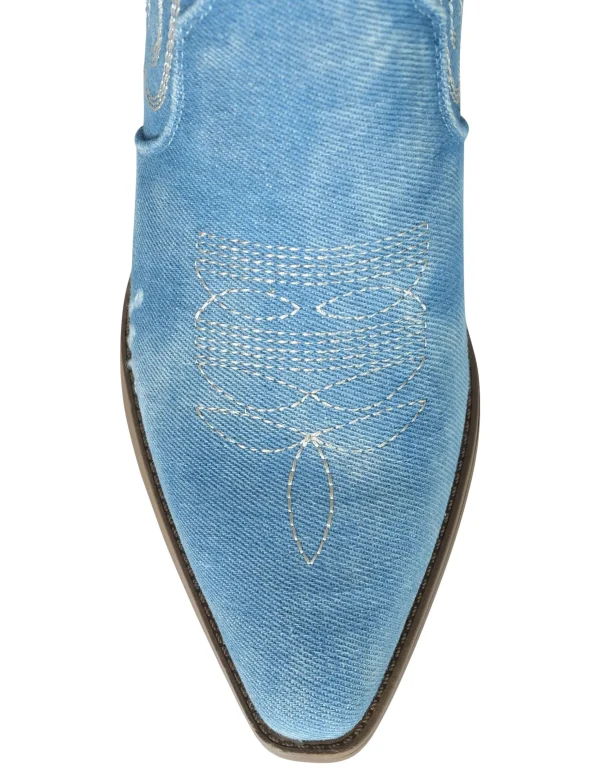 Cowboy boot Jeans Bella Lichtblauw