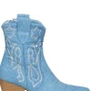 Cowboy Boot Jeans Vive Blauw