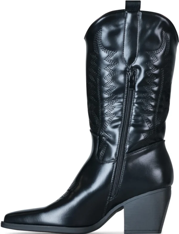 Cowboy Boot Kelsey Zwart