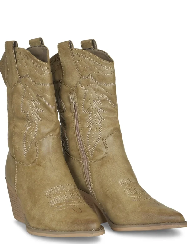 Cowboy boot Mirthe Taupe