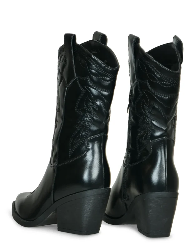Cowboy boot Mirthe Zwart