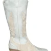 Cowboy Boot Niene Zilver/ Beige