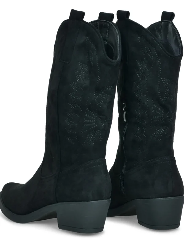 Cowboy Boot Quinn Zwart
