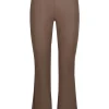 Flared broek Babice Bruin