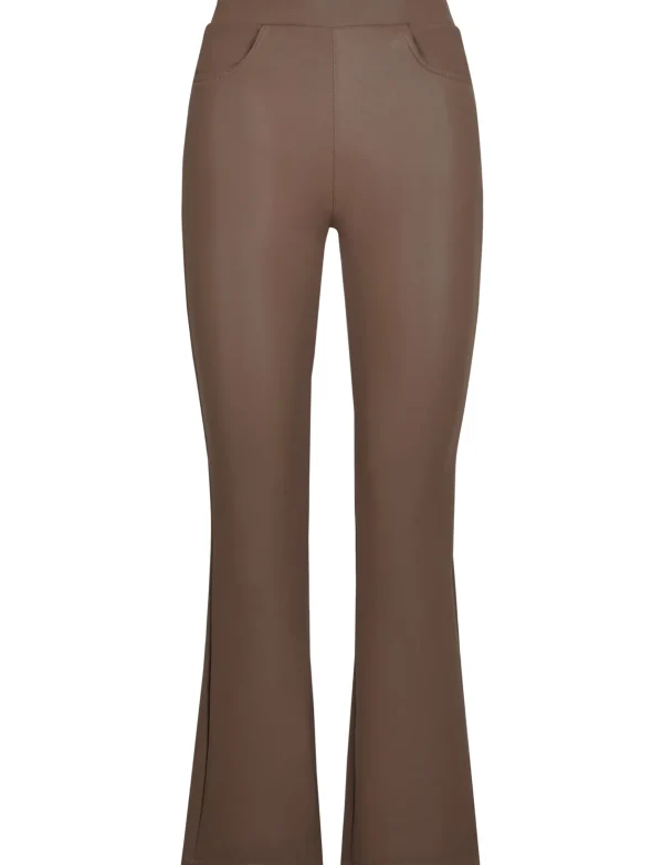 Flared broek Babice Bruin