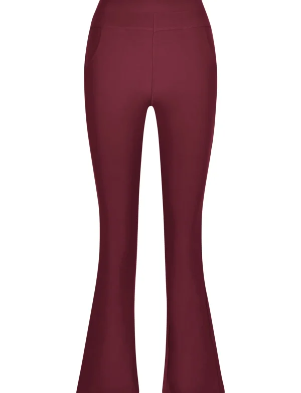 Flared broek Josje Bordeaux