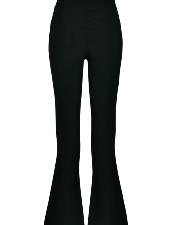 Flared broek Josje Zwart