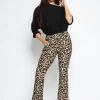 Flared Pants Nora Panter Bruin
