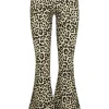 Folyrose | Flared jeans Ziva Panter Bruin
