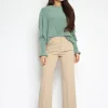 Folyrose | Straight leg, pantalon F8003S Zand