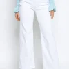 Folyrose | Wide leg jeans Y6590 Wit