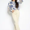 Folyrose | Wide leg jeans YY6511 Zand