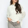 Gebreide top Milana Wit