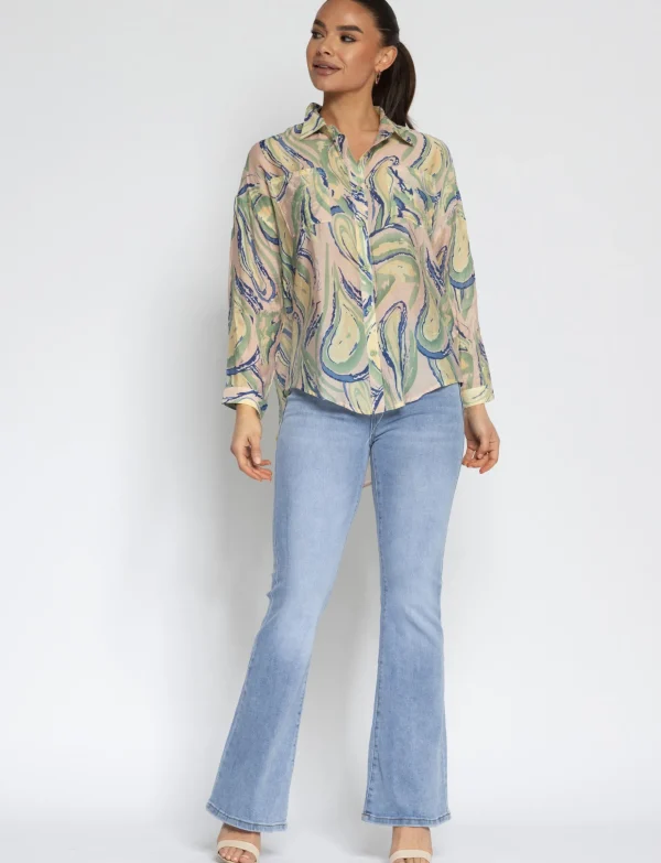 Goodies | Flared jeans Luna Lichtblauw