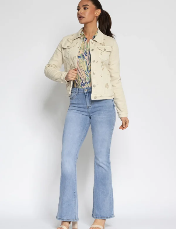 Goodies | Flared jeans Luna Lichtblauw