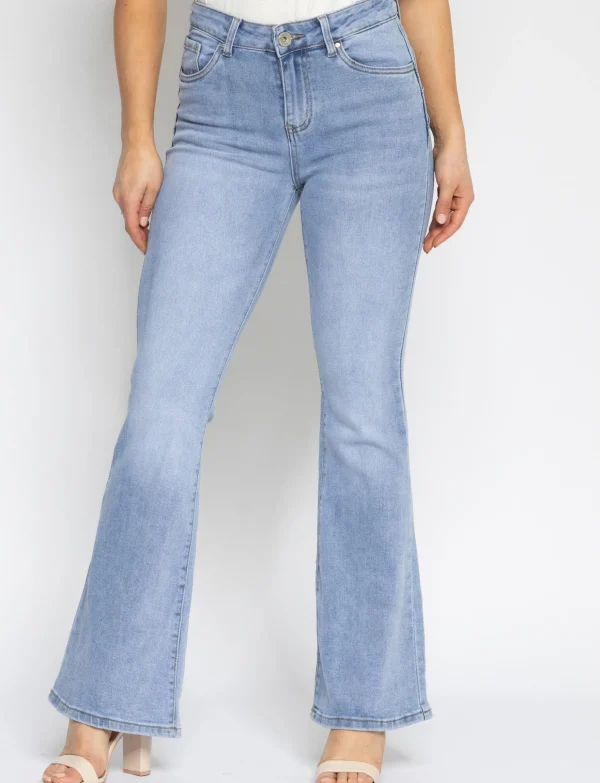 Goodies | Flared jeans Luna Lichtblauw