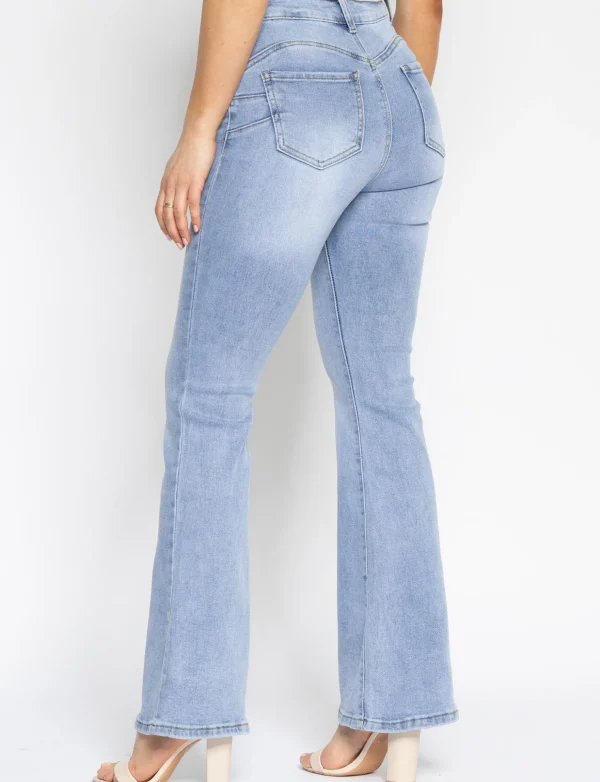 Goodies | Flared jeans Luna Lichtblauw