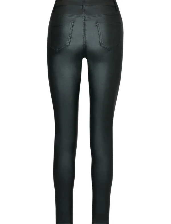 Goodies | Leatherlook broek DJ285 Zwart