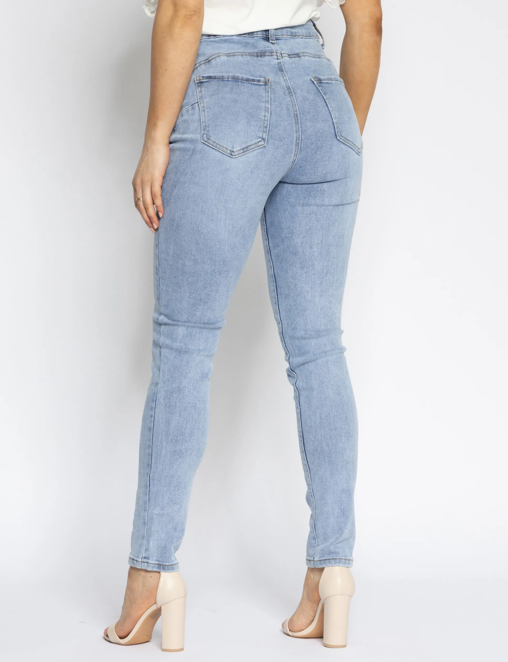 goodies__skinny_jeans_pus_3.webp Goodies | Skinny jeans, Push up Macy Blauw